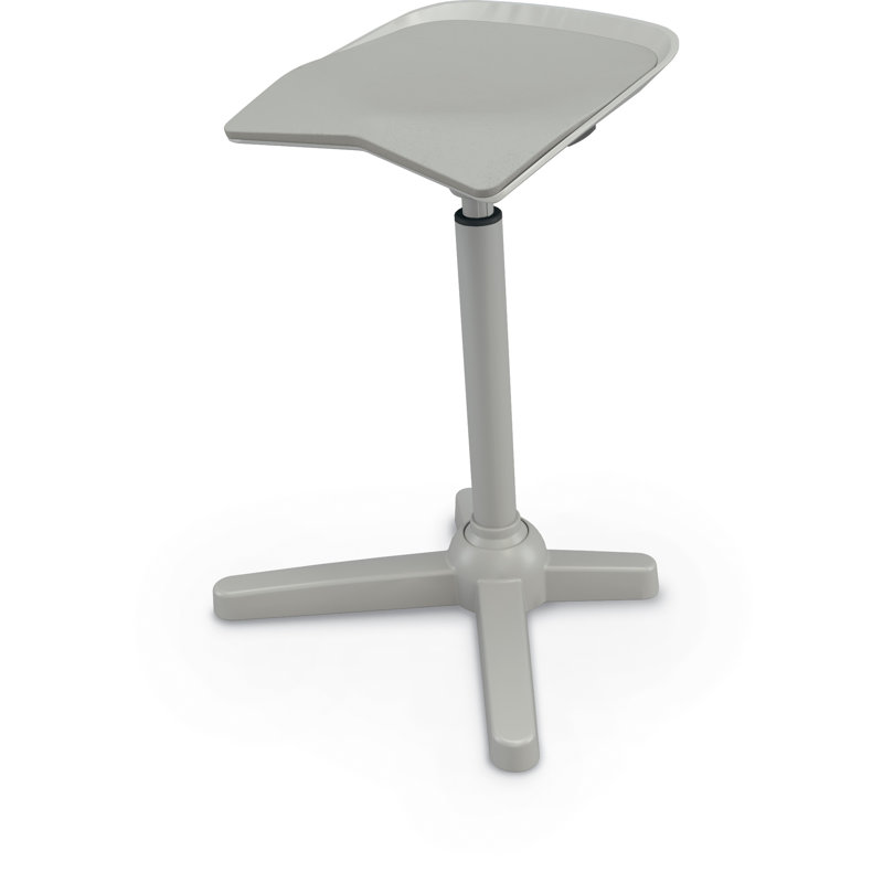Tabouret réglable Elate, gris