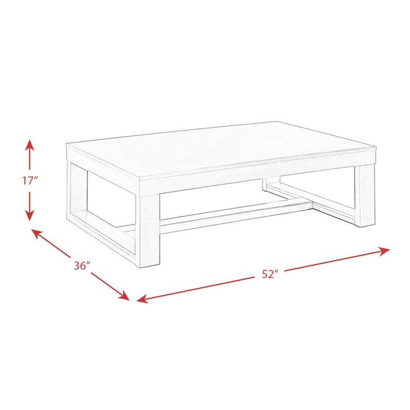 Schiavone 3 - Piece Living Room Table Set