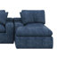 Canapé modulaire à combinaison libre, canapé rembourré en nuage 107,9 po avec coussin double et poches latérales, fauteuils à compression complète-262632306