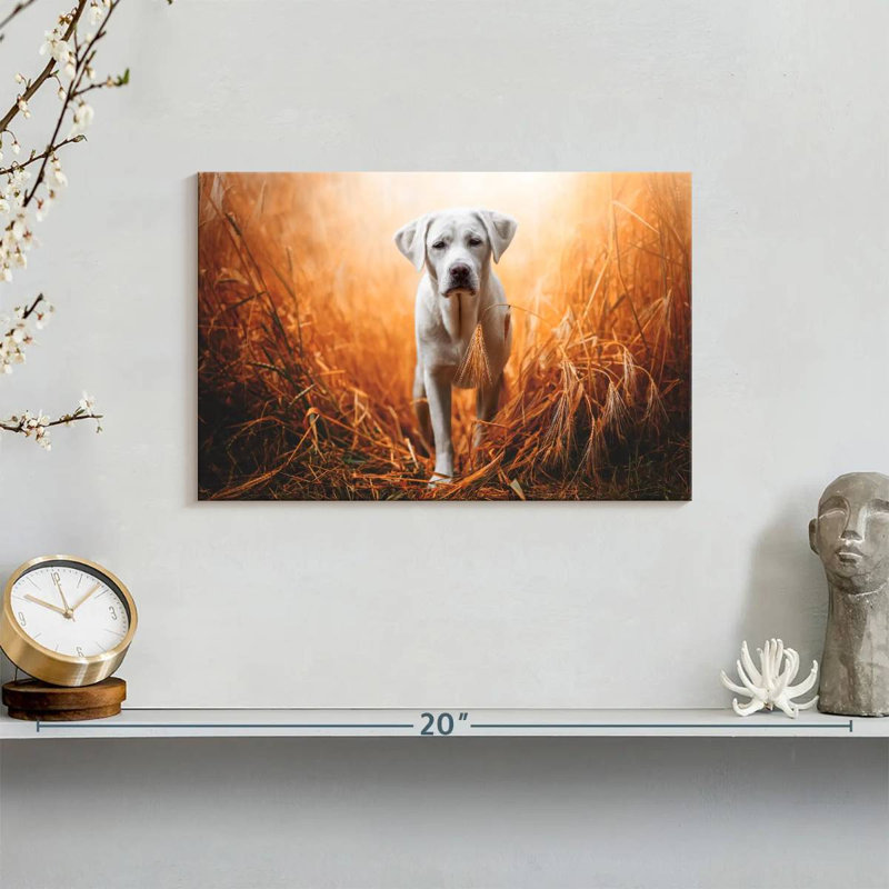 Brampt Lost Labrador Retriever, 8" H x 12" W