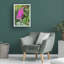 Art mural sur toile tendue - "Butterfly Bush 2" de Suzanne Allard pour décoration de salon, de chambre à coucher ou de bureau - 24 x 32