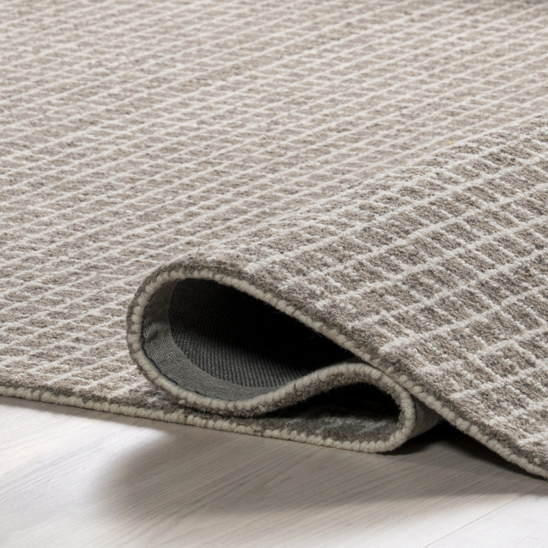 Tapis en laine Katasha, Carré 6 pi