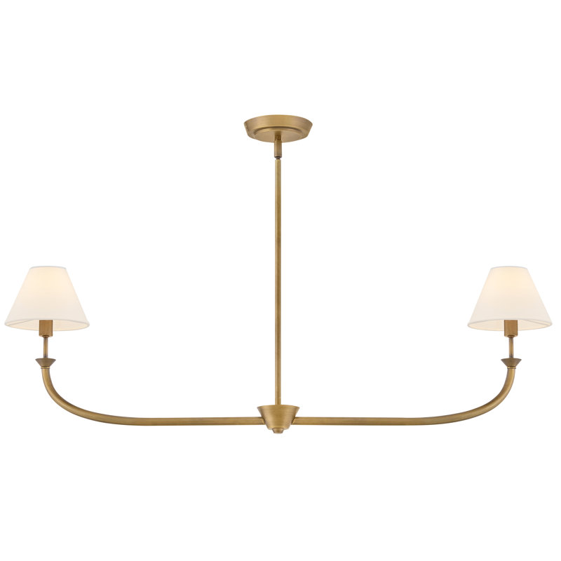 Greta 2-Light Chandelier, Or
