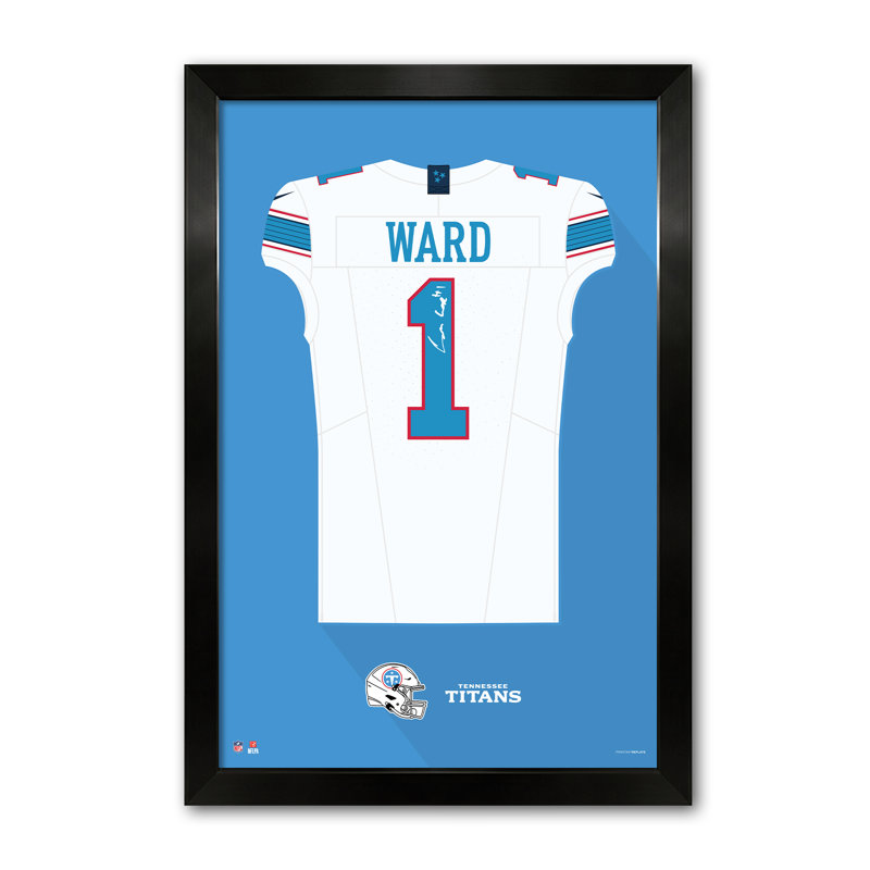 NFL-PA Buffalo Bills Keon Coleman 00 27 po x 39 po imprimé jersey blanc encadré, NFL Buffalo Bills White