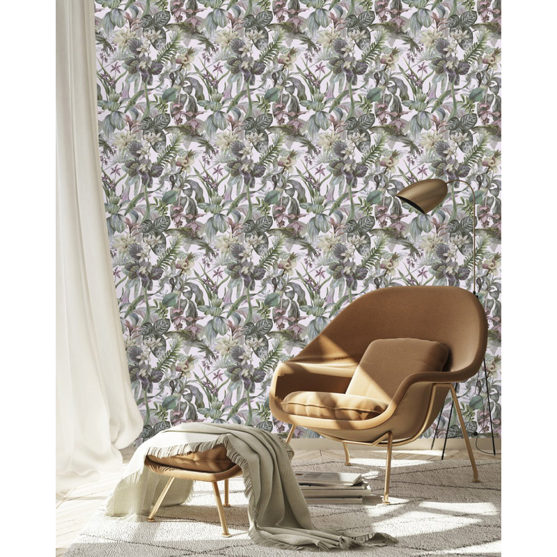 Carreau de papier peint l 25 po, L 2,08 pi x L 10,42 pi