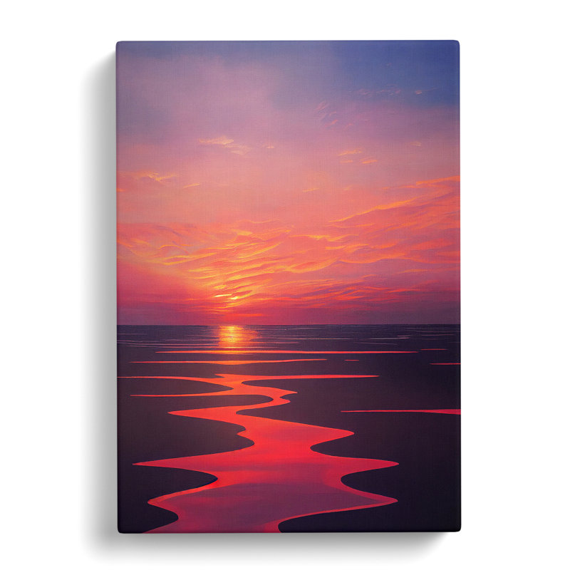 XV1022-4810X Ultimate Sunset - Print, No Matte, Wrapped Canvas, 50cm H x 35cm W