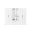 Bari hinged door wardrobe with practical drawers in the middle and handles-98242295-104828274