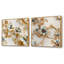 Sevenoaks - Ensemble de 2 collages carrés botaniques abstraits-101850594-101850589