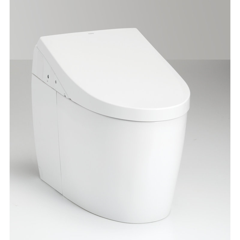 Neorest® Dual-Flush Elongated One-Piece Toilet (Seat Included), Cotton White