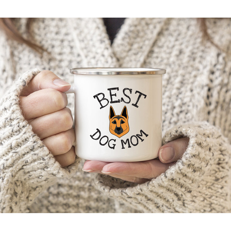 Tasse de camping Best Dog Mom, Berger allemand