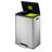 Ecocasa II Steel Step On Multi-Compartment Rubbish & Recycling Bin - 40L