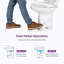 Toilette allongée une pièce (siège inclus)