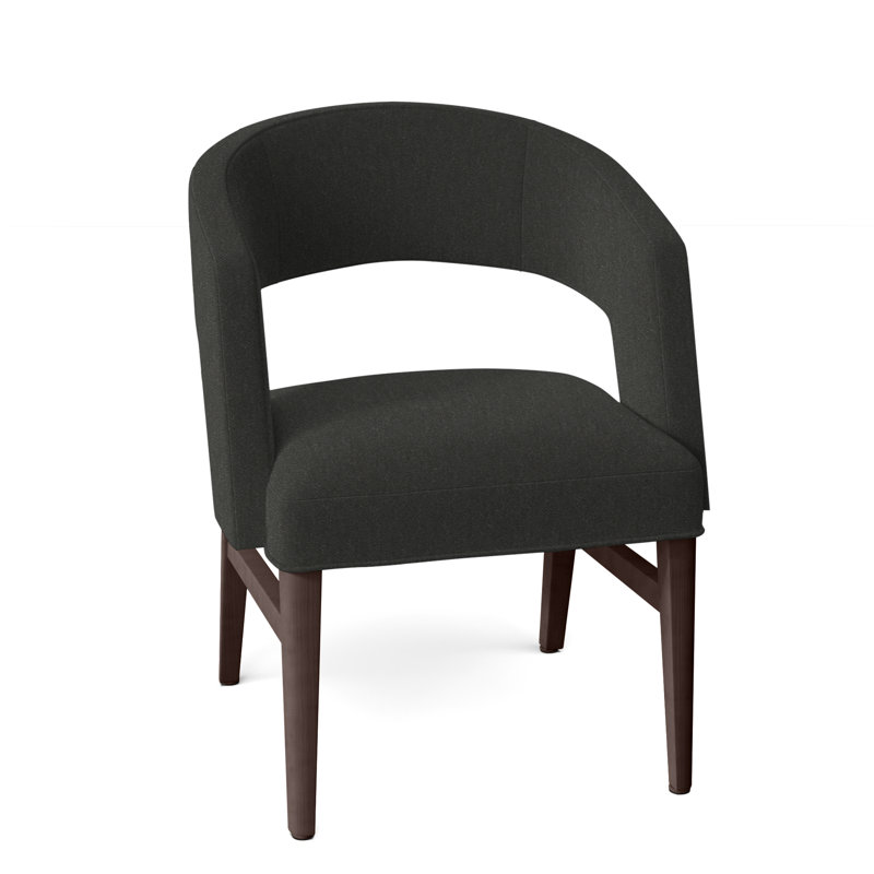 Chaise avec accoudoirs Bryant, Tabac, 3029 Fossile