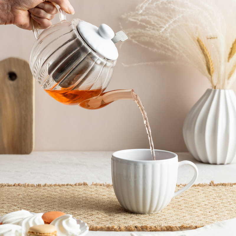 Glass Teapot 6 Cup
