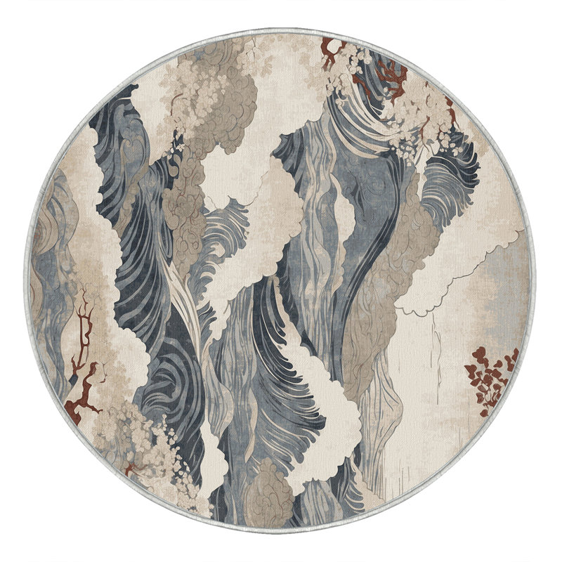 Tapis Crimson Dreams, Rond 8 pi