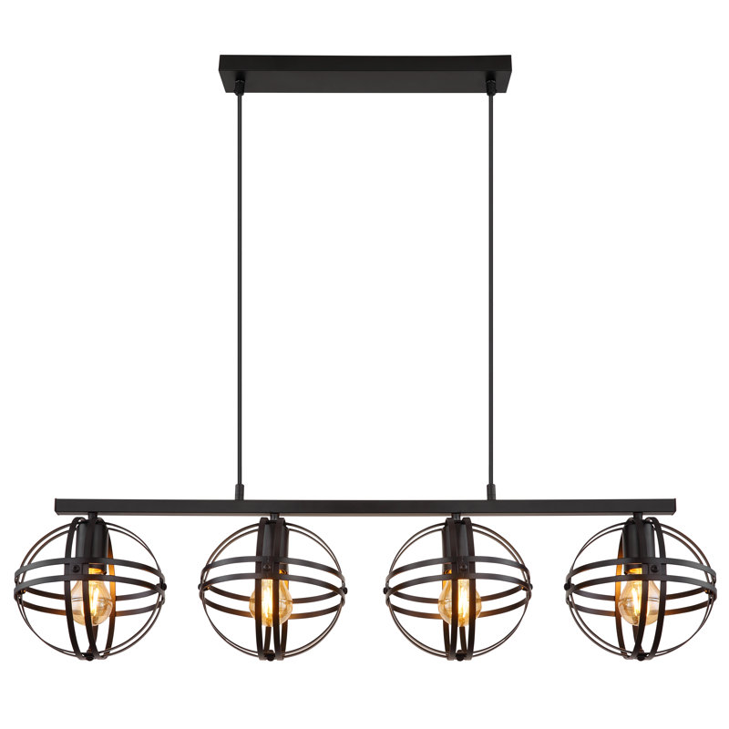 Weskan 4 - Light Matte Black Pendant
