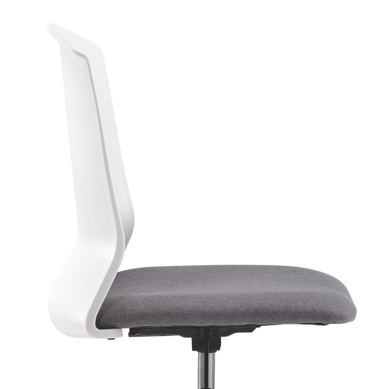 17 Stories Twill and Linen Office Chair