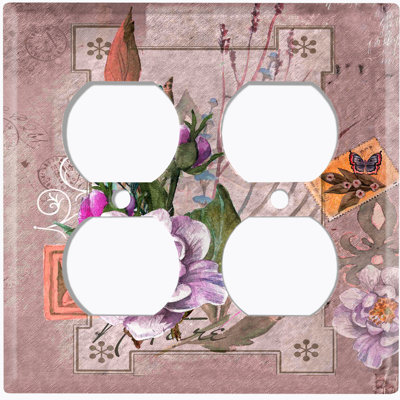 Landscape & Nature 2 - Gang Duplex Outlet Standard Wall Plate