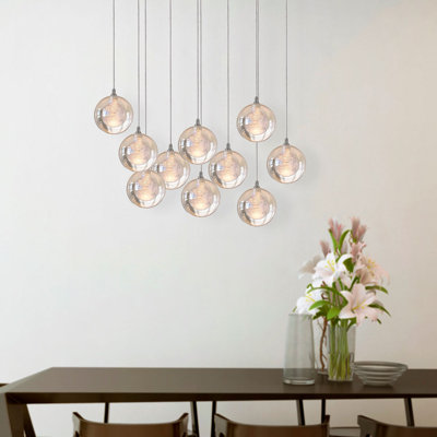 Riverdale 10 - Light Cluster Pendant