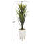 Plante grasse artificielle en pot-97092328