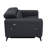 Global United Top Grain Italian Leather Loveseat With Power Recliner-184296033