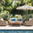 Carlton Teak Patio Chair with Sunbrella Cushions