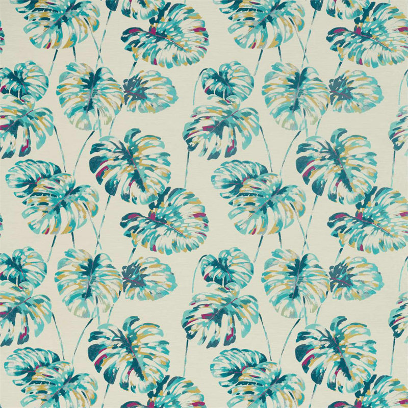 Cayo Fabric, Mist/Linen