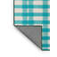 Tapis vert à carreaux lavable à la machine-493589872