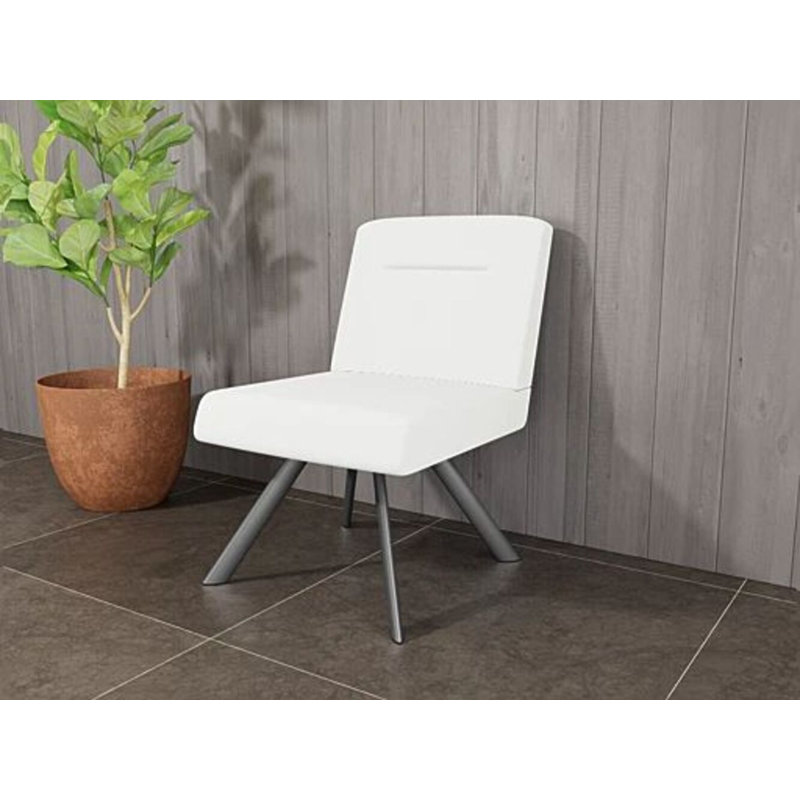 Chaise d'invité Willow, Gris anthracite, Ombre portes ouvertes