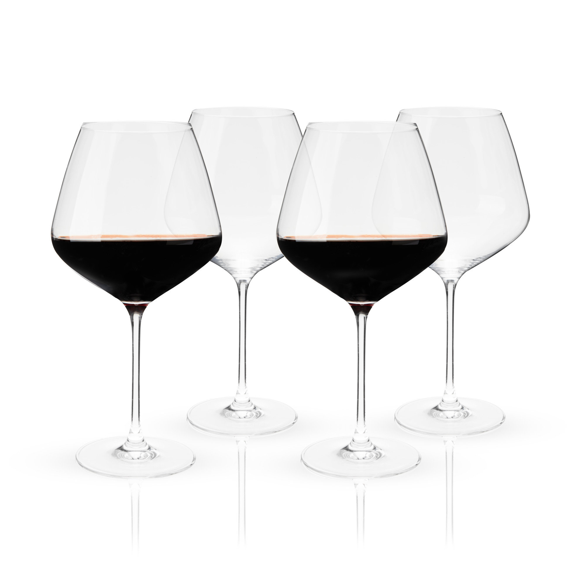 Chef & Sommelier 6 - Piece Lead Free Crystal Red Wine Glass Glassware Set &  Reviews