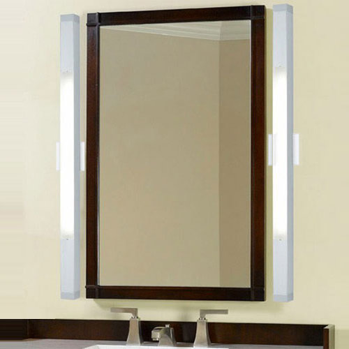 2 Square Strip, 50"/White/1x21W Fluorescent, 120V