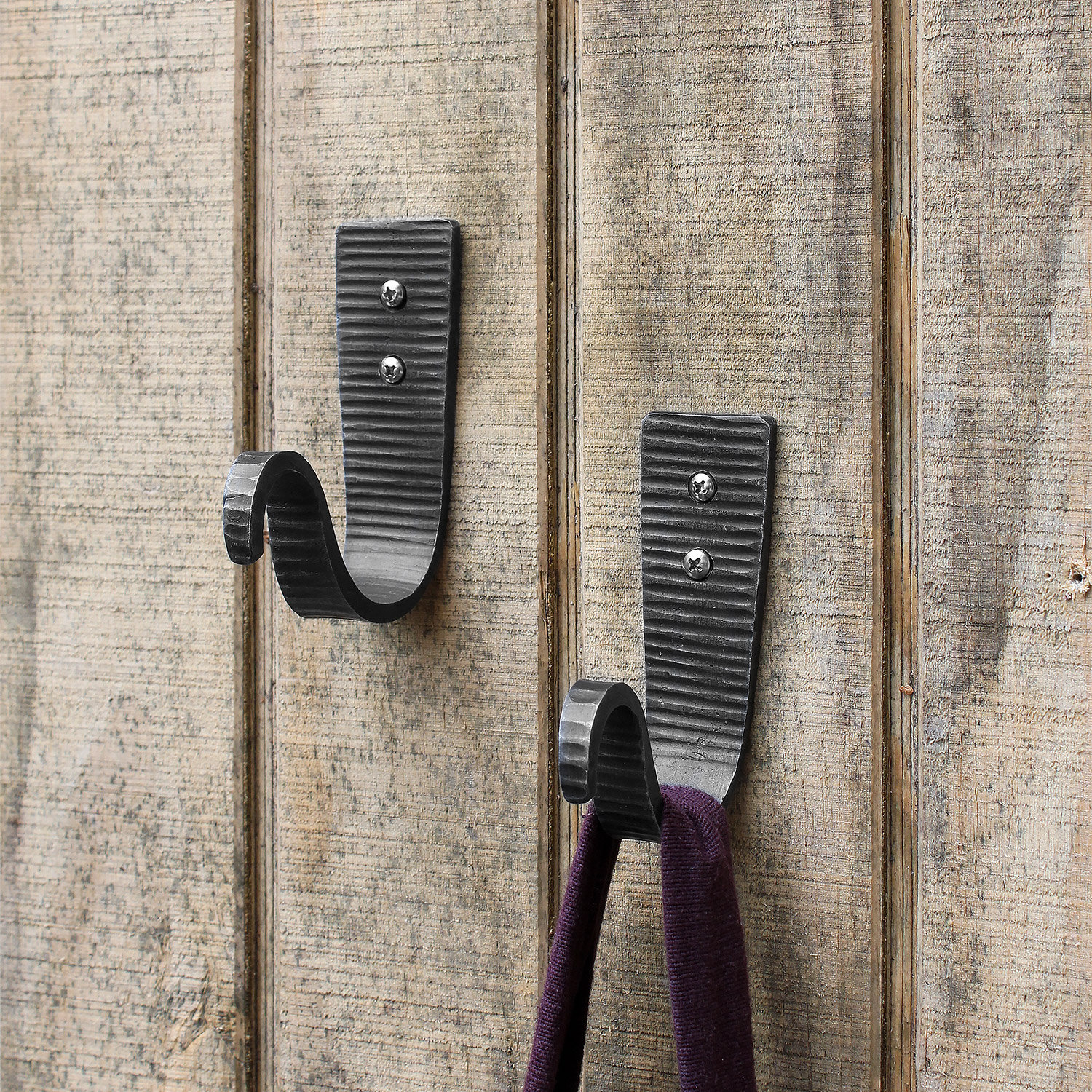 Symple Stuff Darrah Hammered Strap S-Hook | Wayfair