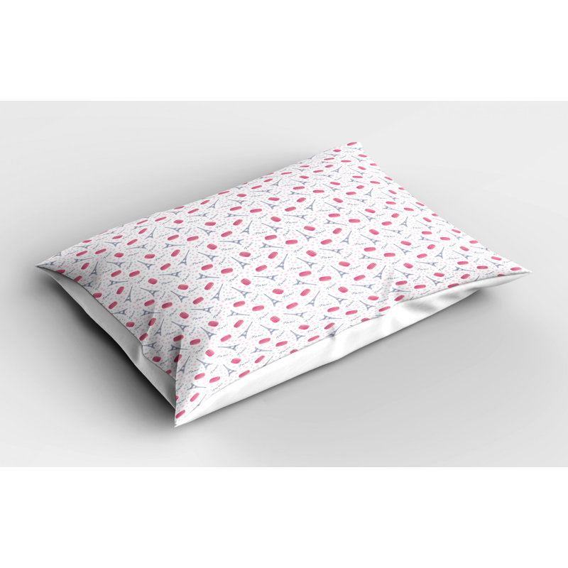 Dots Polyester Sham Set, Queen