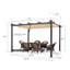 3.65m x 3m Aluminium Pergola-704200428