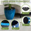 Ensemble de 2 pots de fleurs de 21 po de hauteur pour plante d'intérieur et d'extérieur-498380864-470400033