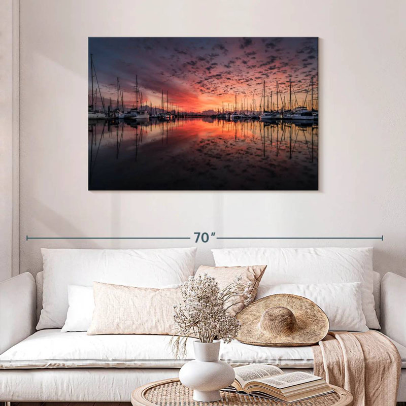 Mehar Boats Docket On The Harbor, 30" H x 45" W
