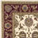 Tapis oriental ivoire / rouge Bellville