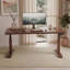 Bureau rectangulaire en bois massif cerisier-130205138