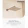 Crozet Pressure Balance Two-Function Shower System with 10-inch Rain Shower Head and Hand Shower (Valve Included)