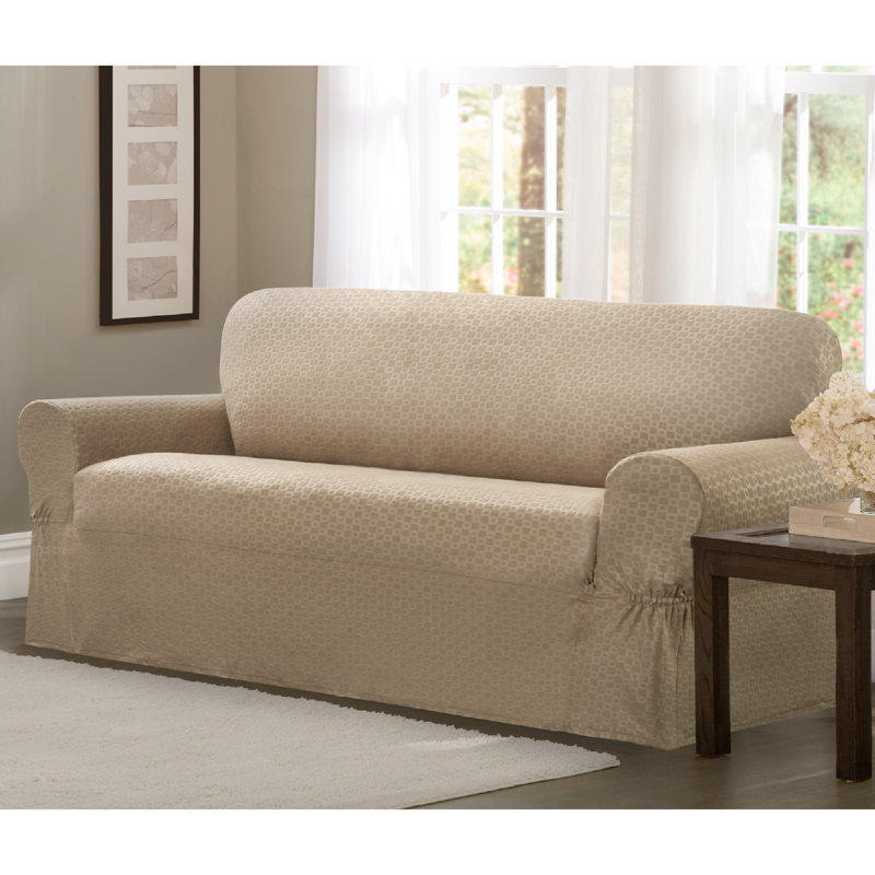 Housse pour causeuse à coussins carrés, Sable