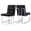 Chaise d'appoint en velours capitonné Chakevia-28747692-23542761