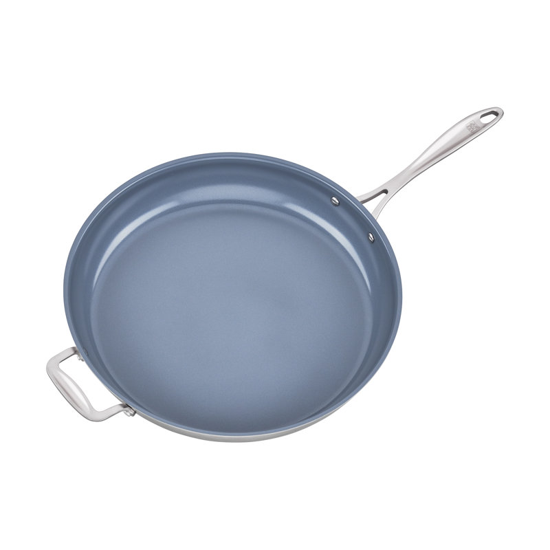Zwilling Spirit 3-ply 14.8-inch Stainless Steel Ceramic Nonstick Fry Pan