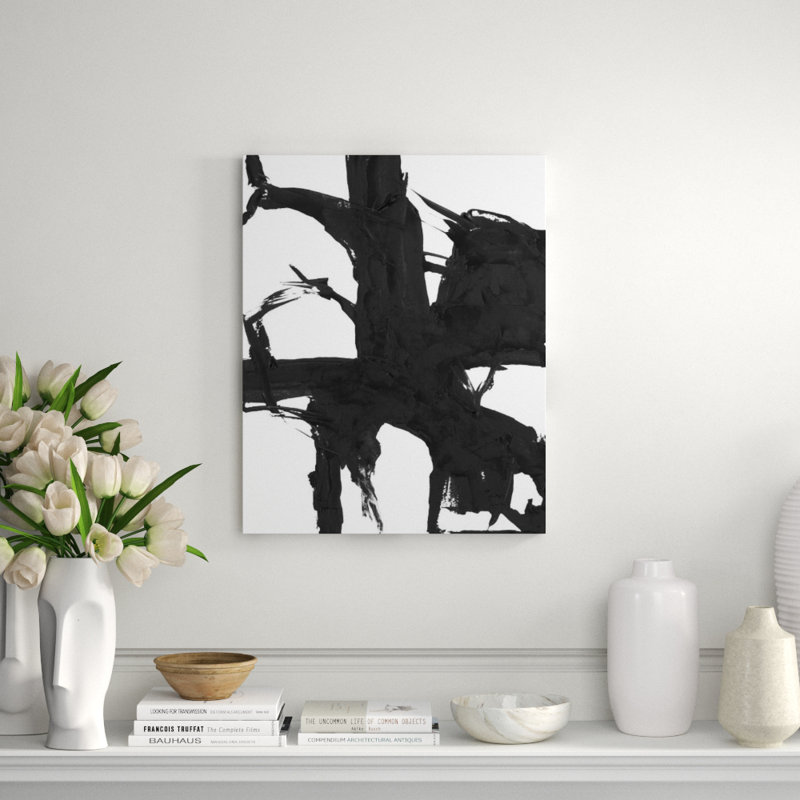 Obsidian I Painting by Emma McCartney, Plexi, 30" H x 24" W