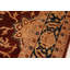 Tapis beige / rouge en laine noué à la main à motif oriental 8 pi 1 po x 11 pi 1 po Badita