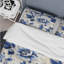 Ensemble de housse de couette Cobalt Blue Filigree Victorian Pattern VIII-1741796439