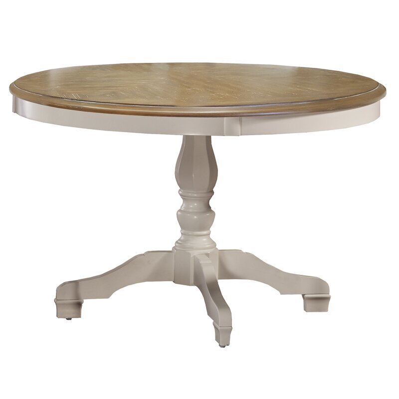 August Grove® Carcassonne 5 - Piece Pedestal Dining Set & Reviews | Wayfair