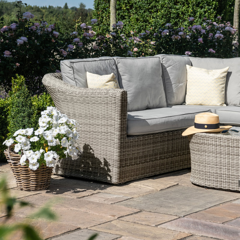 Dulce Small Corner Group, Light Grey