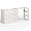 Meuble-lavabo extensible avec 6 tiroirs Yokota