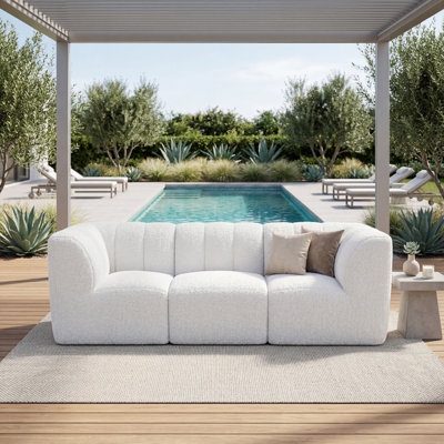 Canapé d'extérieur 96 po Praia Sunbrella® Bouclé