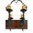 Rustic Lodge 15 - Light Dimmable Square / Rectangle Chandelier